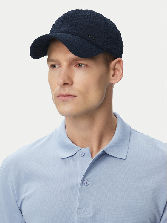 BOSS Бейсболка BOSS Zed 50562264 Cиній