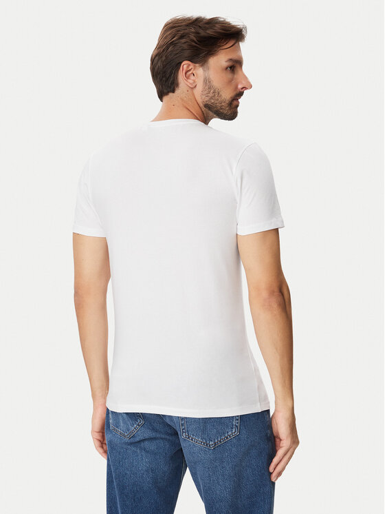 Guess Guess Camiseta U6BM01 K5385 Blanco Regular Fit