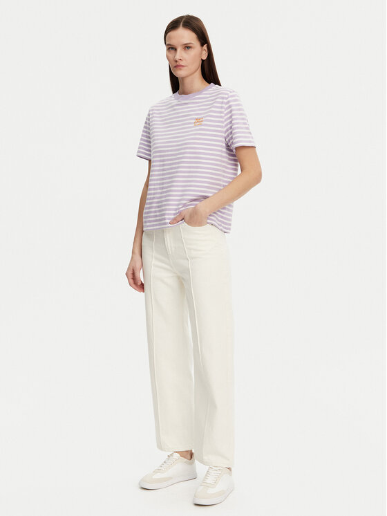 Marc O'Polo Denim Marc O'Polo Denim Футболка 500 0005 953 Фіолетовий Relaxed Fit