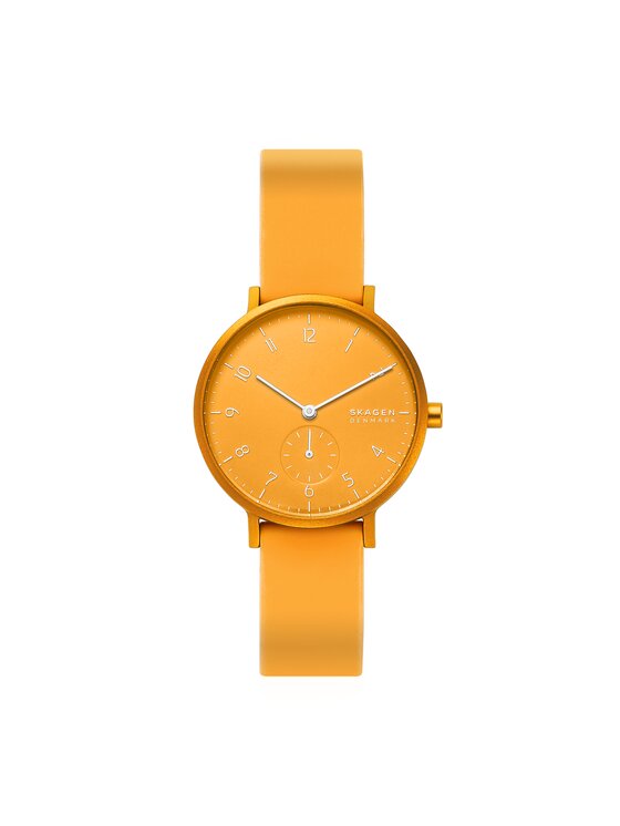 Skagen Годинник Skagen Aaren Kulor SKW2808 Жовтий