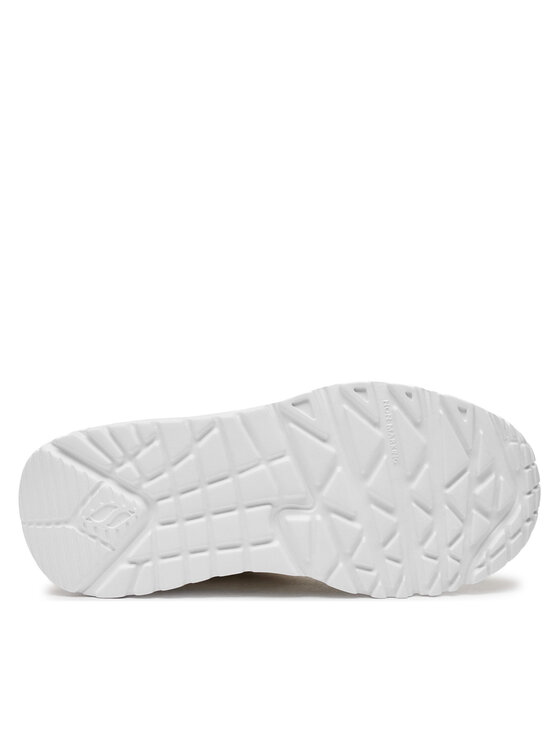 Skechers Īsie zābaki Skechers Uno Lite - Comfurt Collar 310396L/NAT Écru