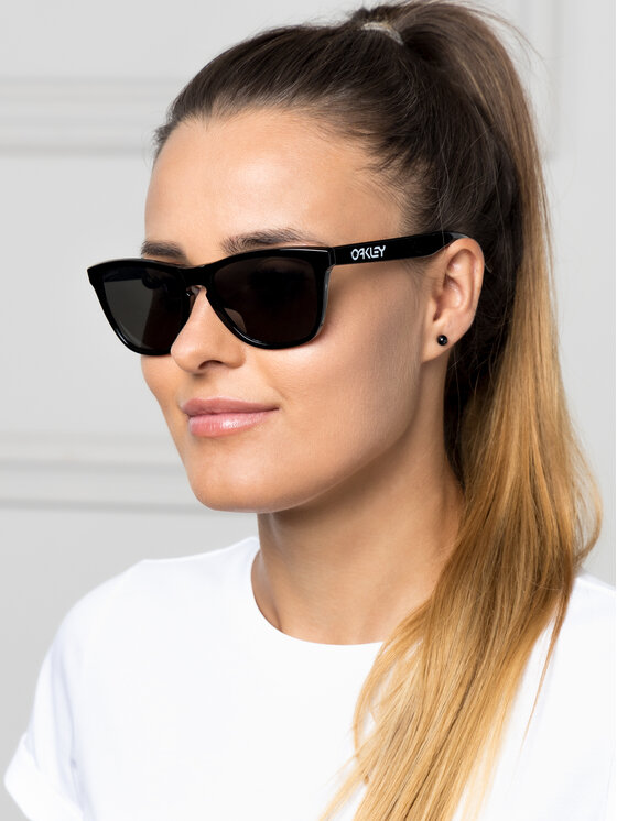 Oakley Sluneční brýle Oakley Frogskins OO9013-C455 Černá