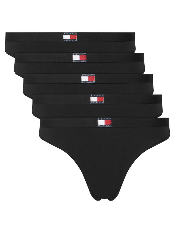 Tommy Hilfiger Tommy Hilfiger Conjunto de tangas UW0UW05642 Negro