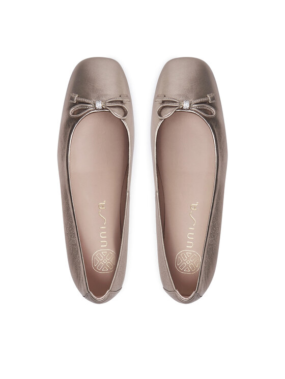 Unisa Baleríny Unisa Basmi F24 Zlatá