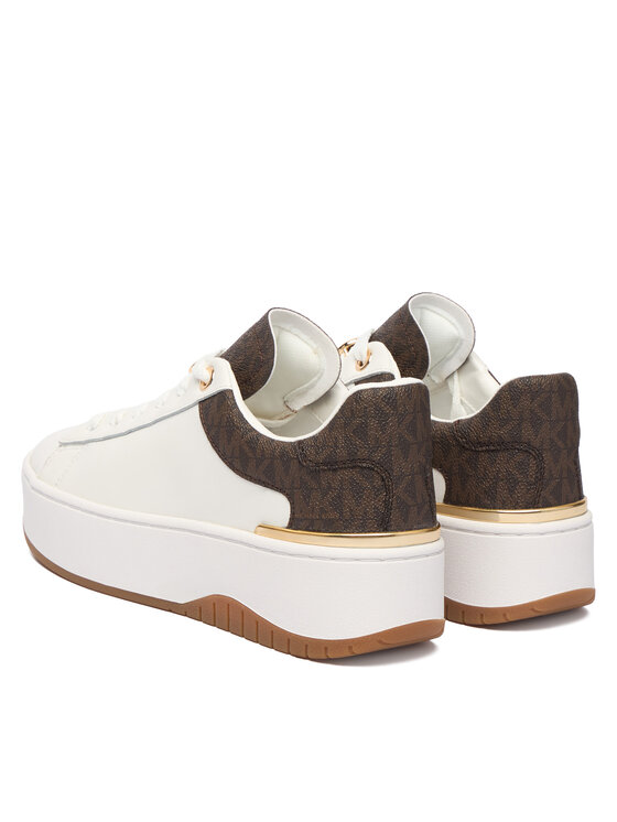 MICHAEL Michael Kors Снікерcи MICHAEL Michael Kors Dottie 43F5DTFS2L Білий