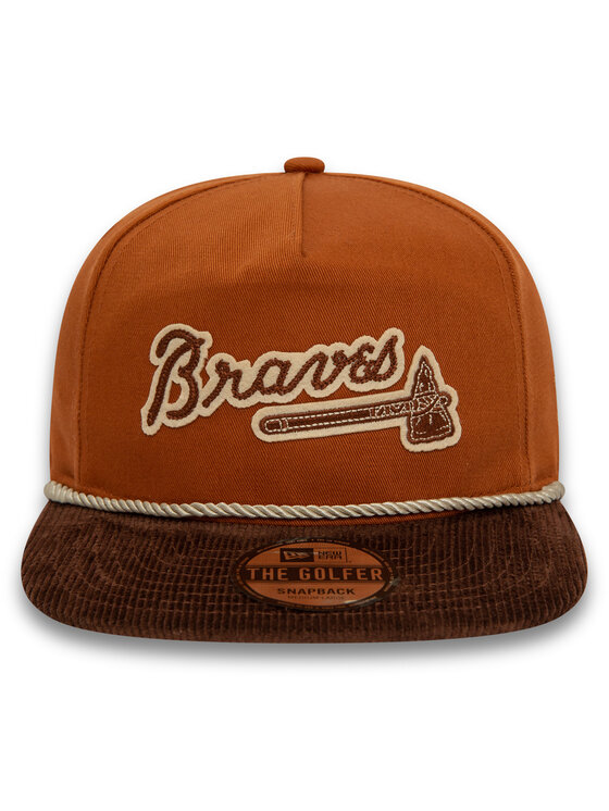 New Era Cappellino New Era Cord Golfer Braves 60435053 Marrone