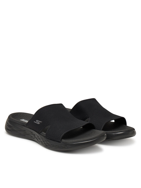 Skechers Шльопанці Skechers On-The-Go 600-Oceanside 140003/BBK Чорний