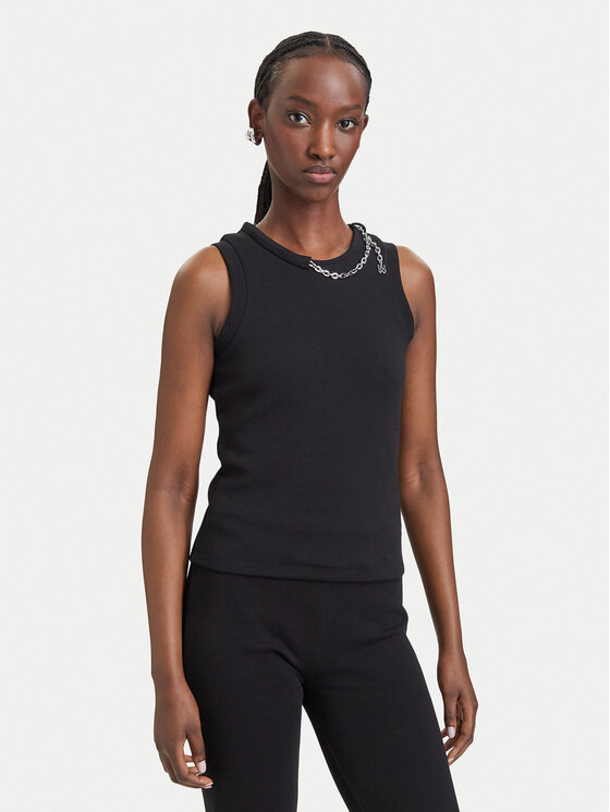 HUGO HUGO Top Delolly 50571231 Negro Slim Fit