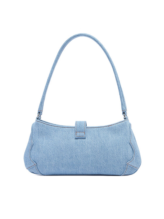 Tommy Jeans Kabelka Tommy Jeans Tjw Cool Denim Shoulder Bag AW0AW18878 Modrá
