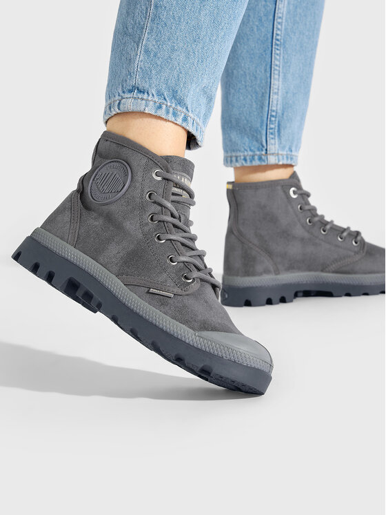 Palladium Scarponcini Palladium Pampa Hi Wax U 77222-068-M Grigio