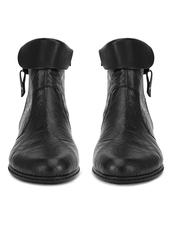 Rieker Botines planos Rieker Y07A8-01 Negro