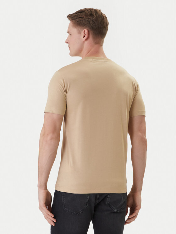 KARL LAGERFELD KARL LAGERFELD Camiseta 755060 562242 Beis Regular Fit