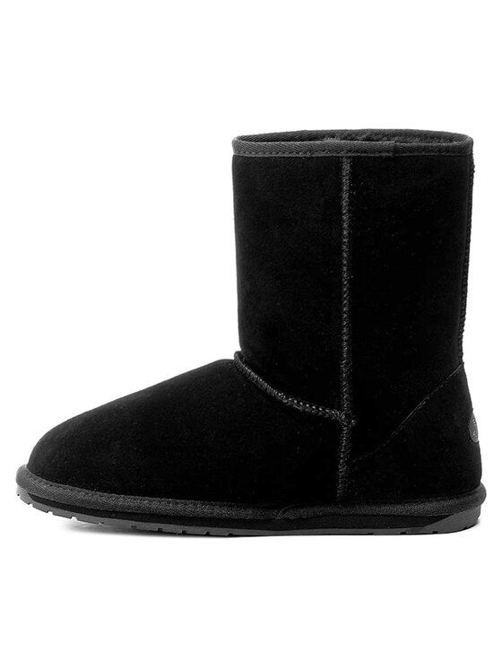 EMU Australia Snehule EMU Australia Wallaby Lo Teens T10102 Čierna