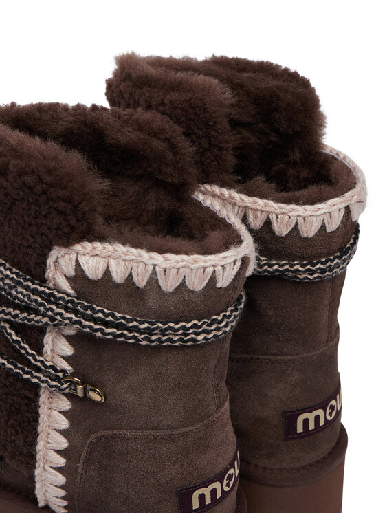 Mou Schneeschuhe Mou Mini Eskimo FW681014M Dunkelbraun