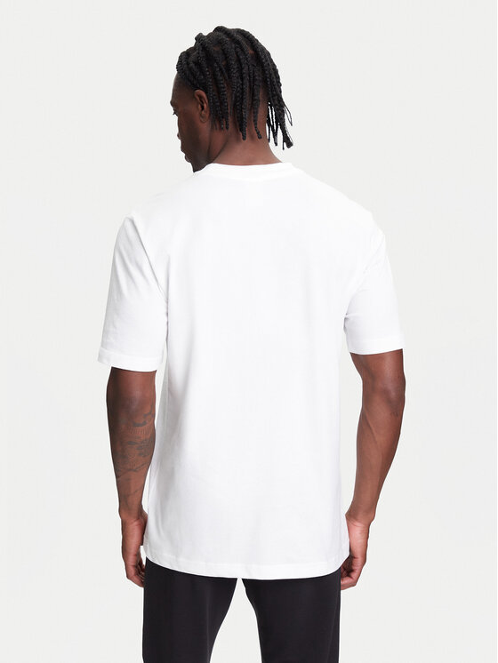 adidas adidas Футболка Essentials Small Logo JF1092 Білий Regular Fit