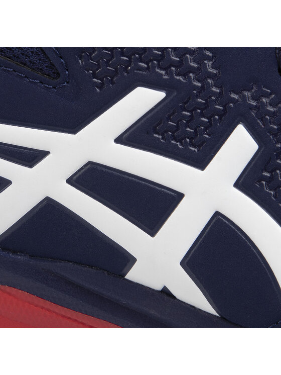 Asics Обувки за тенис Asics Gel-Resolution 8 Clay Gs 1044A019 Тъмносин