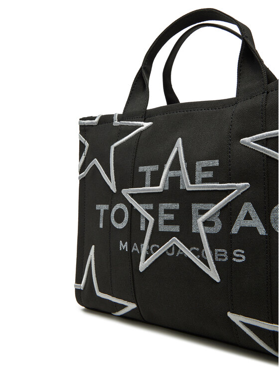 Marc Jacobs Torbica Marc Jacobs The Star Logo Medium Tote 2R4HTT018H03 Crna