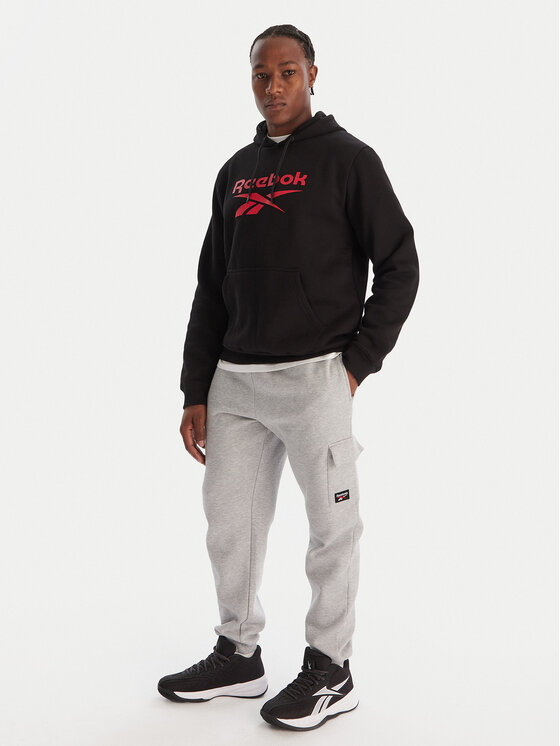 Reebok Reebok Pantaloni da tuta Wada RK25147CCM Grigio Regular Fit