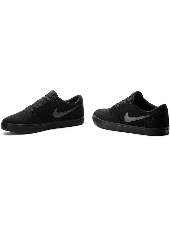 Nike Αθλητικά Nike Sb Check Solar Cnvs 843896 002 Μαύρο
