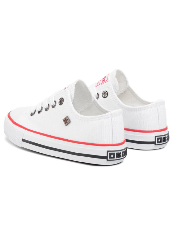 Big Star Shoes Кеди Big Star Shoes FF374200 101 Білий