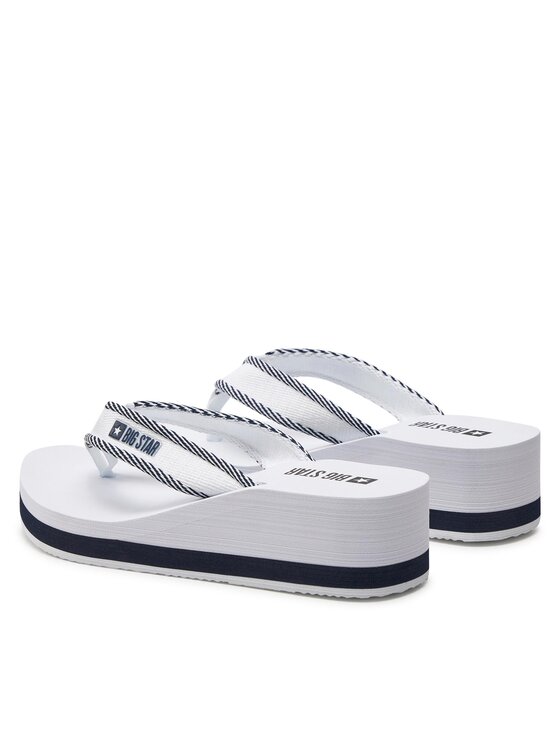 Big Star Shoes Flip-flops Big Star Shoes NN274A726 Fehér