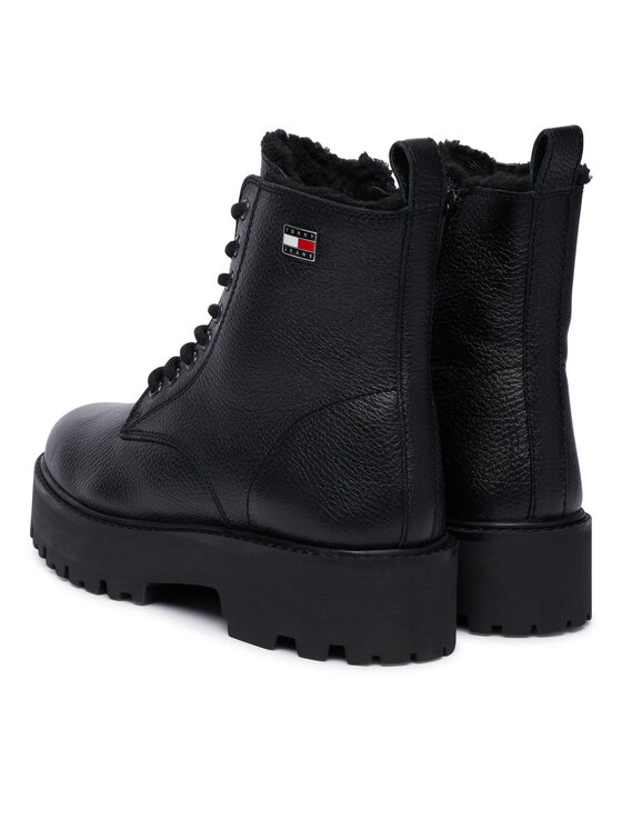 Tommy Jeans Μποτίνια Tommy Jeans Tjw Platform Boots Wl EN0EN03159 Μαύρο