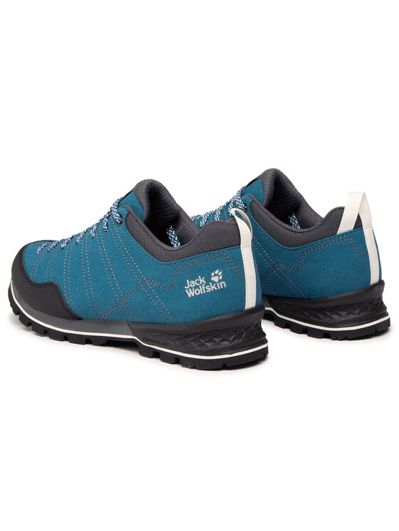 Jack Wolfskin Trekingová obuv Jack Wolfskin Scrambler Low M 4036701 Modrá