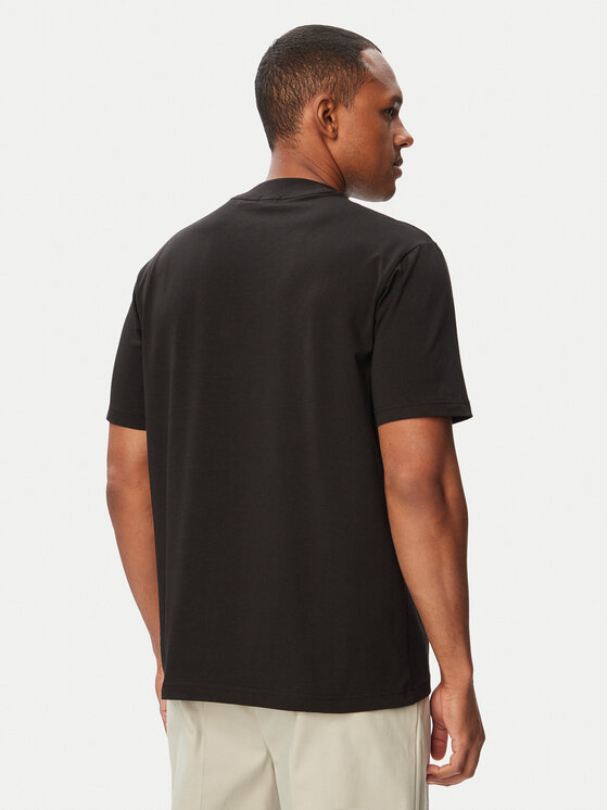 BOSS BOSS Футболка Tee Collar 50562120 Чорний Relaxed Fit