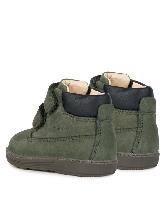 Geox Kozačky Geox B Hynde Boy Wpf B842HA 00032 C3014 M Zelená
