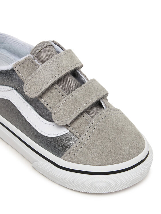 Vans Πάνινα παπούτσια Vans Old Skool V VN000CRWSLV1 Ασημί
