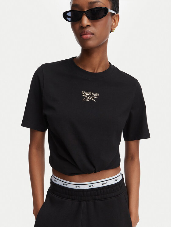 Reebok Reebok Camiseta Nikolina RK25708CCW Negro Regular Fit