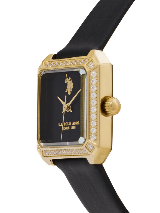 U.S. Polo Assn. Годинник U.S. Polo Assn. Brigitte USP8479BK Чорний