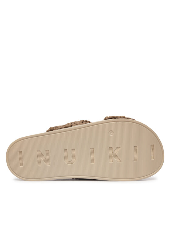 Inuikii Шльопанці Inuikii Woven Stones 1004.003.0073 Світло-бежевий