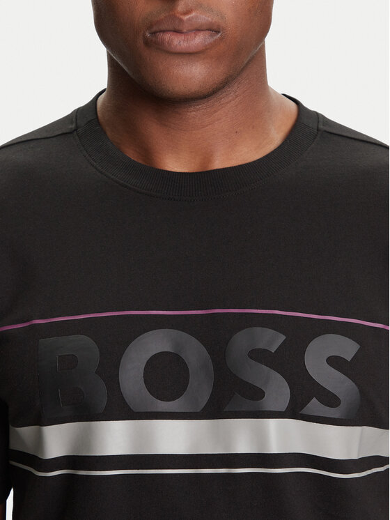 BOSS BOSS Camiseta Iconic Zone 50550113 Negro Regular Fit