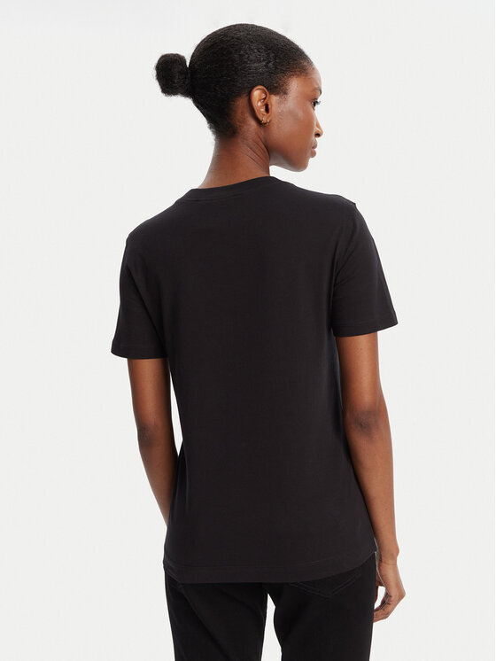 Versace Jeans Couture Versace Jeans Couture Camiseta 79HAHE06 CJ00E Negro Regular Fit