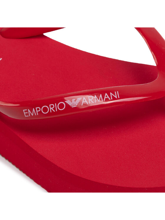 Emporio Armani Žabky Emporio Armani X3QS05 XM766 N606 Červená