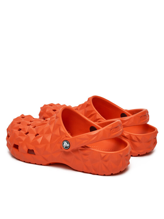 Crocs Šľapky Crocs Classic Geometric Clog 209563 Červená