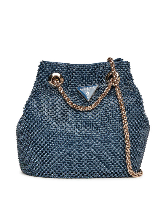 GUESSバッグ Geantă Guess Zalina Mini HWRP93 50750 Bleumarin | Epantofi.ro