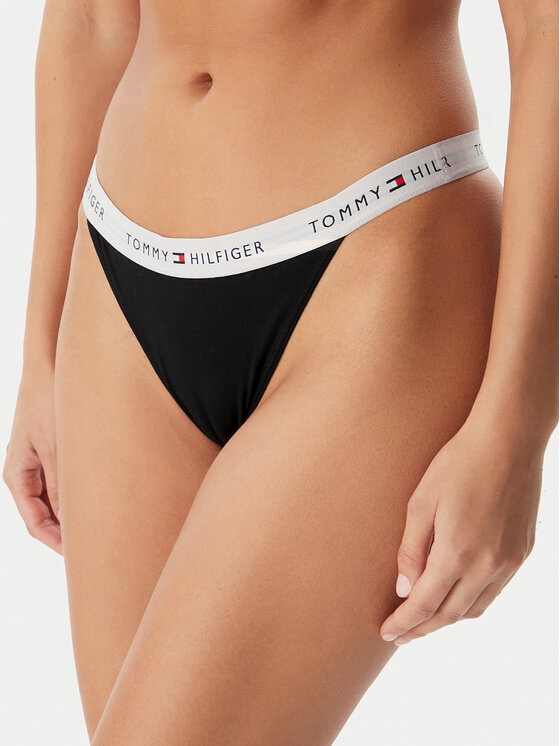 Tommy Hilfiger Tommy Hilfiger Komplet tangic﻿ UW0UW06518 Črna