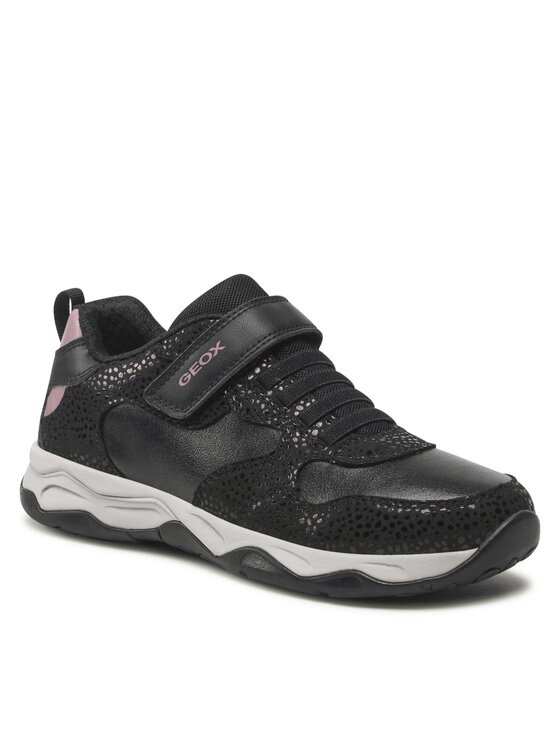 Geox Sneakersy Geox J Calco G. A J16CMA 0DHBC C0724 D Czarny