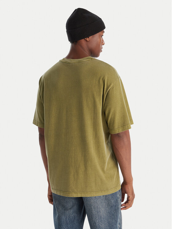 G-STAR G-Star Raw T-shirt Overdyed D24780-C756 Verde Boxy Fit