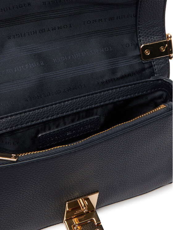 Tommy Hilfiger Bolso Tommy Hilfiger Th Her Chain Cross Jacqu AW0AW18637 Azul marino