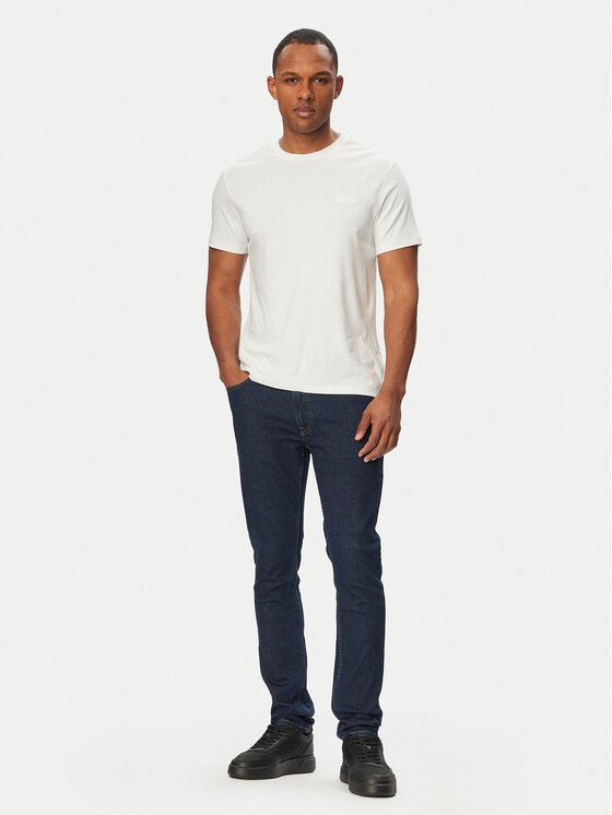 Calvin Klein Calvin Klein Camiseta LV04LG222G Blanco Slim Fit