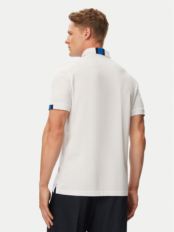 Beverly Hills Polo Club Beverly Hills Polo Club Поло P-SS26M-P2770 Білий Regular Fit