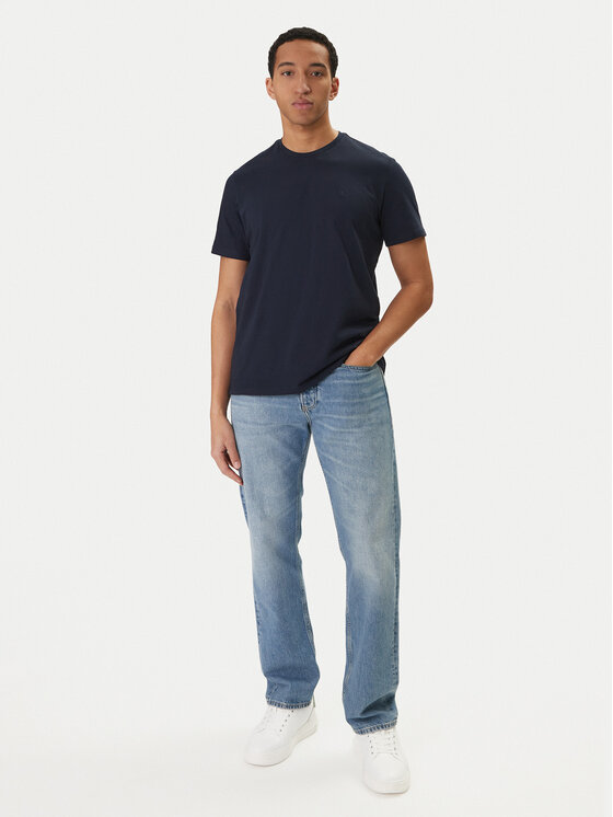 Calvin Klein Jeans Calvin Klein Jeans Camiseta Classic Monogram LV04RD254G Azul marino Regular Fit