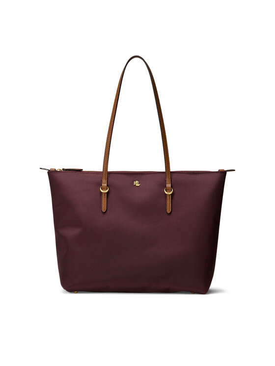 LAUREN RALPH LAUREN Ročna torba LAUREN RALPH LAUREN 431916737045 Bordo rdeča