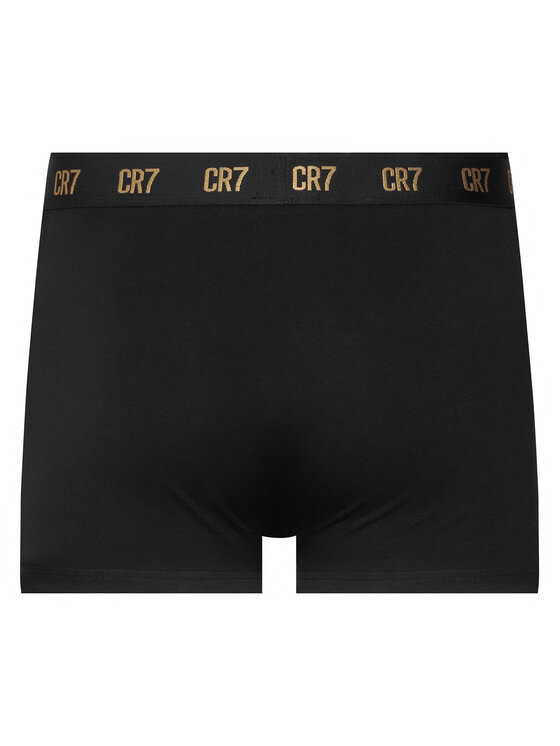 Cristiano Ronaldo CR7 Cristiano Ronaldo CR7 Conjunto de calzoncillos boxer 8125-49 Negro