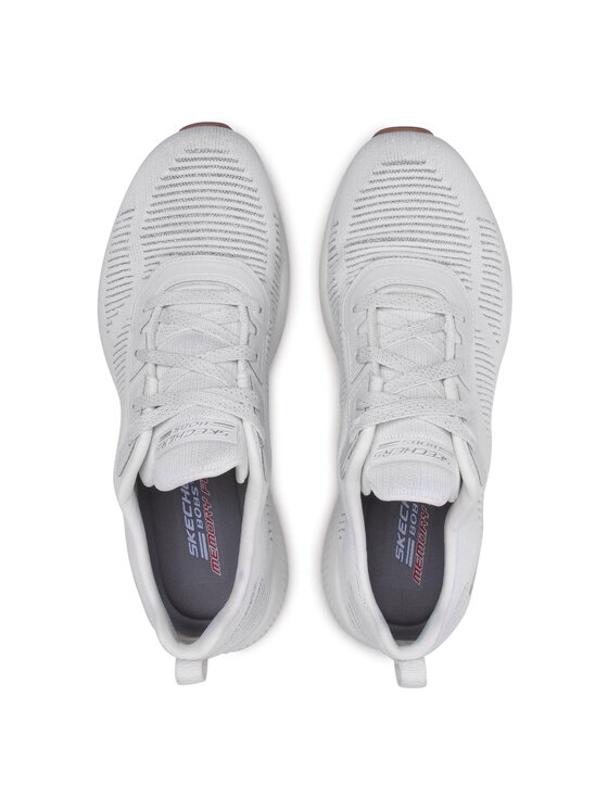 Skechers Sneakersy Skechers BOBS SPORT 31347/WHT Bílá