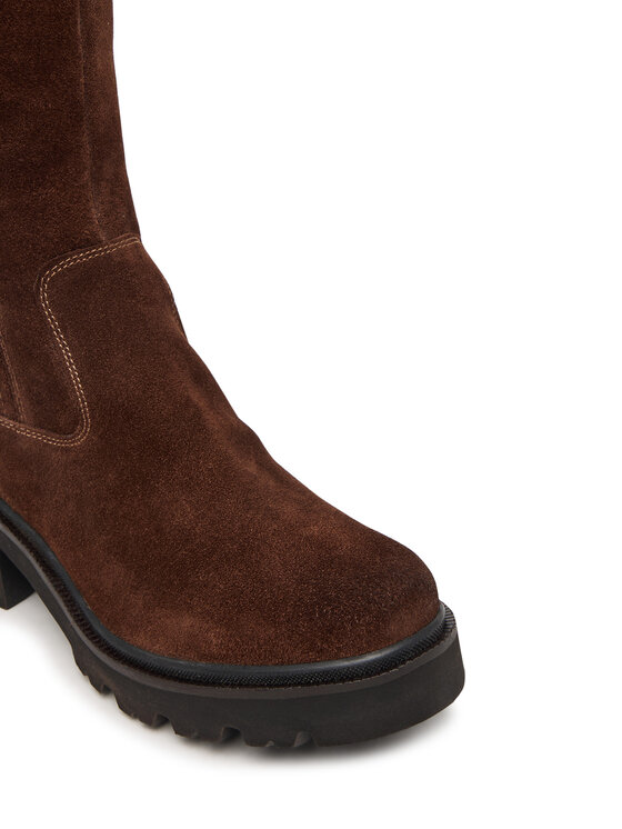 Josef Seibel Kozačky Josef Seibel Josephine 98305-MI402 Tmavě hnědá