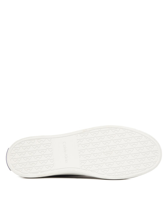 Calvin Klein Tenisice Calvin Klein Vulc Lace Up Lth/Moire Bt HW0HW02747 Crna